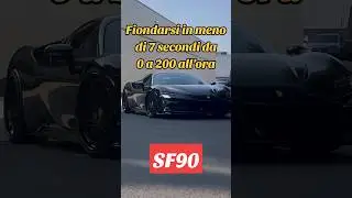 FERRARI SF90 STRADALE, E' UNA HYPERCAR PAZZESCA