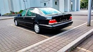 Назад в 90-е. Неповторимый Mercedes-Benz S-Klasse (W140)