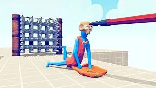 BOLISTIC PENETRATION INTO THE SPIKES : TABS - Totally Accurate Battle Simulator