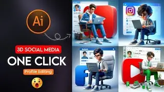 How To Create 3D AI Social Media Boy Image | Viral photo editing | bing images creator tutorial | ai