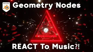How To Make An Audio Visualizer with Geometry Nodes In Blender