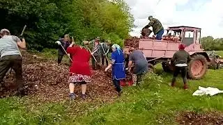 Субботник на погосте