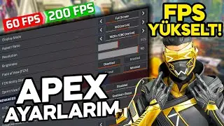Apex Ayarlarım - En Detaylı FPS Arttırma Rehberi! - Apex Legends Türkçe