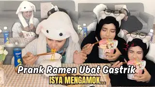 PRANK ISYA RAMEN BUDU KICAP!! PRANK GONE WRONG!!