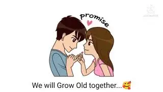Promise, We will Grow Old Together / I Wanna Grow Old With You