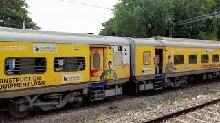 #cholanexpress 22675 Chennai Egmore - Tiruchchirappalli Cholan SF Express # Indian Railway Fan #
