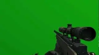 FREE Green Screen Overlay #1 - L118A1 & .44 Magnum