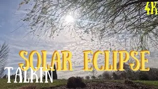 (4K) Timelampse during Solar Eclipse Peak hours