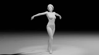 Test Blender Eevee, Cycles, Mixamo animation, Daz Studio