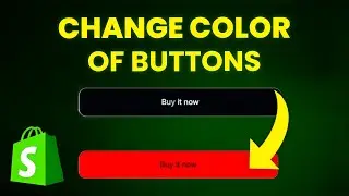 How To Change The Color Of Buttons On The Horizon Theme In Shopify