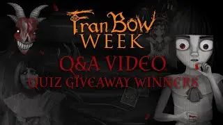 Fran Bow Q&A and Quiz giveaway winners