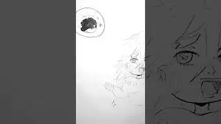 Akaza, pass! (my drawings+the drawings were all made in 35 minutes all together)