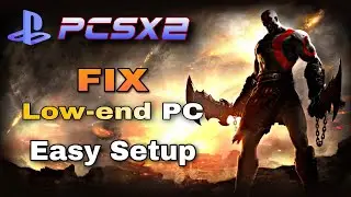 PCSX2 Low-end pc Error fix and Installation || For ( 1GB/2GB/4GB )RAM PCs
