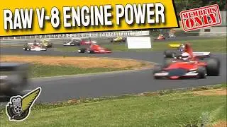 Legendary NZ Driver Ken Smith In A High Speed V-8