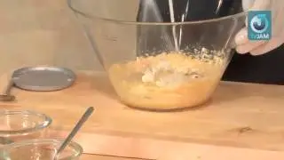 Азиатская кухня. Карпаччо из манго с кремом 