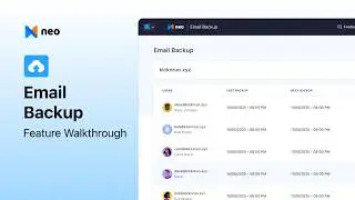 Never Lose Emails Again | Neo Email Backup Walkthrough