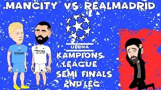 Manchester City Vs Real Madrid Champions League Semi-Finals 2nd Leg. 😍🤩🏆💪⚽ Arsenal Loses 3 - 0 😢