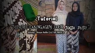 [TUTORIAL] Wiru lan Ngagem Jarik Jogja Putri