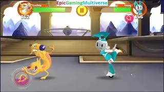 Jenny The Robot VS Catdog In A Nickelodeon Super Brawl Universe Match / Battle / Fight