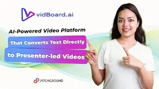 Presenting Vidboard | Convert text to AI presenter-led videos - no studio required!