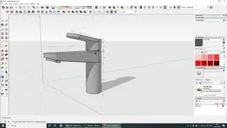 SketchUp рисуем смеситель за 5 минут, легко и просто.