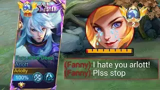 THE REASON WHY FANNY USERS HATE MY ARLOTT! | ONE SHOT BUILD ARLOTT - MLBB