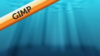 Create a simple underwater scene in GIMP