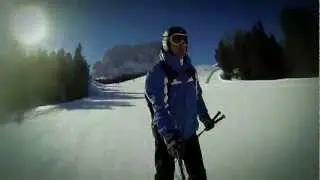 Dolomites Skiing 2013 GoPro Hero3 Доломиты
