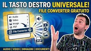 FILE CONVERTER: Trasforma il Menu Contestuale di Windows in una Centrale di Conversione!