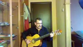 мой костер в тумане светит|на гитаре|простой вариант исполнения.