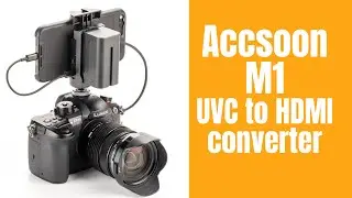 Accsoon M1 UVC to HDMI converter for Android smartphones