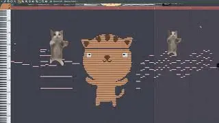 What Happy Happy HAPPY Cat Sounds Like - Midi Art