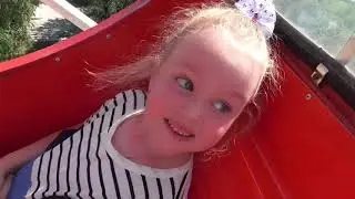 VLOG Гуляем в парке. Катаемся на колесе обозрения.