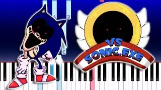 Vs Sonic.Exe - Too slow - Friday Night Funkin (Piano Tutorial)