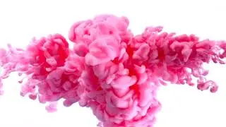 Pink Ink Paint for Background for fee With No Copyright.