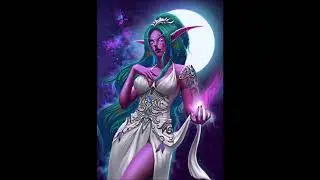 Tyrande Whisperwind - After Effects  Animation
