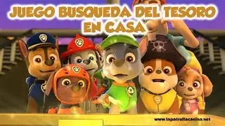 BUSQUEDA DEL TESORO Patrulla Canina 💰 1 Escape room casero
