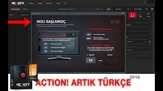 Mirillis Action! Kullanımı ve Türkçe Dil Desteği v.3.6.1 | v3.1.5 | v3.1.6 (2018)