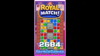 Royal Match Level 2684 - No Boosters Gameplay