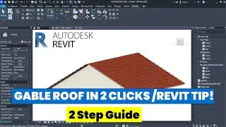 How to Easily Design a Gable Roof in Revit in Just 2 Simple Steps!
