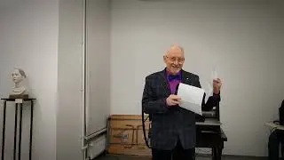 Евгений Казмировский, проект "Поэты живут" в Библиотеке книжной графики 17.12.2023