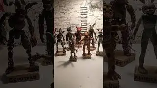 аниматроники из пластилина#fnaf#shorts
