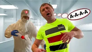 Папа ОЧЕНЬ БОИТСЯ УКОЛОВ. Кириешка ВЫЗВАЛ ЗЛОГО ДОКТОРА.