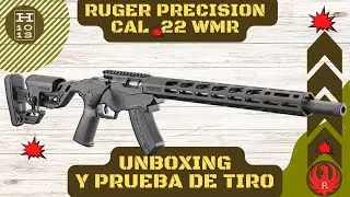 Open Box y prueba de tiro del Ruger Precision 22 Magnum 💥