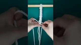 Tutorial MACRAMÊ para INICIANTES: nó amizade/friendship knot 