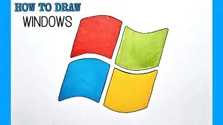 How to Draw the Windows logo