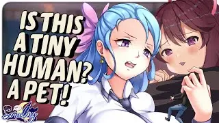 Thicc giantesses take you as their pet (Ft.