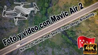 FOTO y VIDEO con MAVIC AIR 2 - Mejor configuración (48mpx, Smart, DCinelike, HDR)