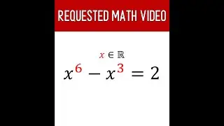 Requested Video. Solving A Sixth Degree Equation