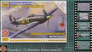 Zvezda 1/72 Hawker Hurricane II.C review